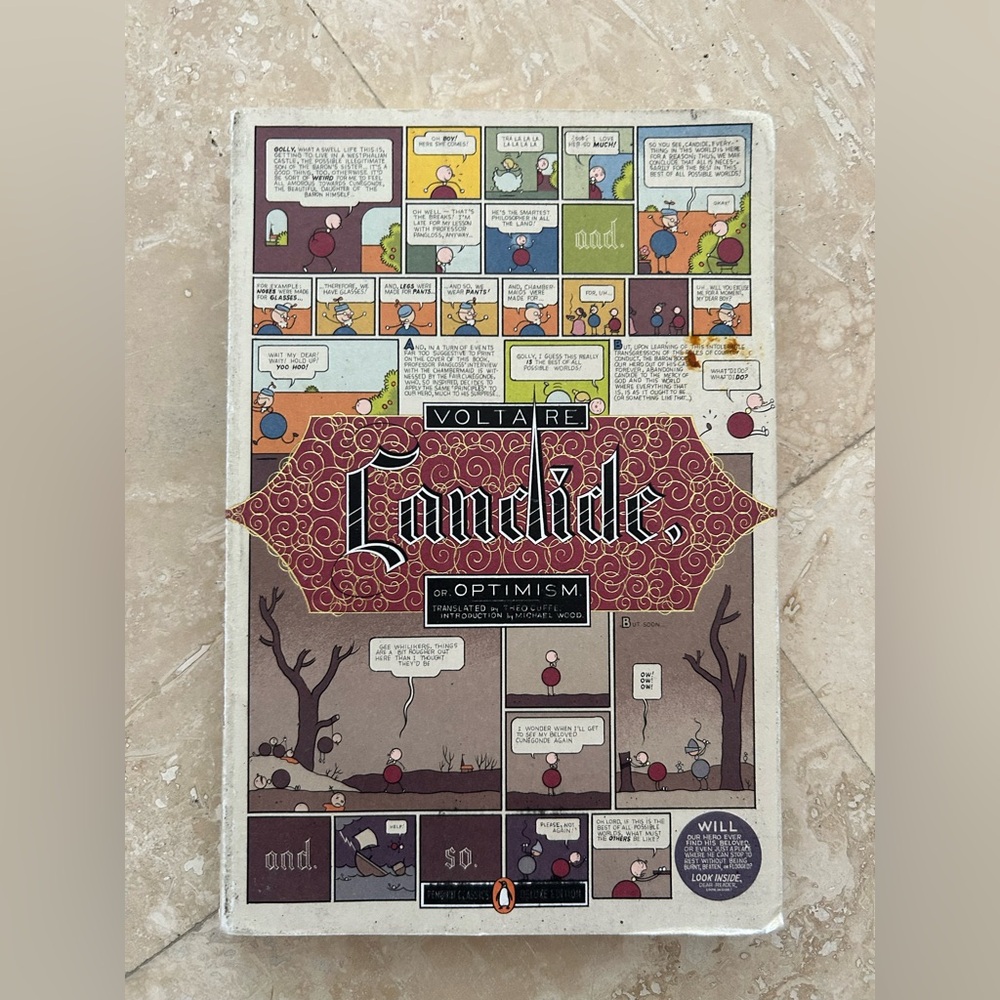 Voltaire Candide Graphic Novel
